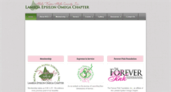 Desktop Screenshot of lambdaepsilonomega.com
